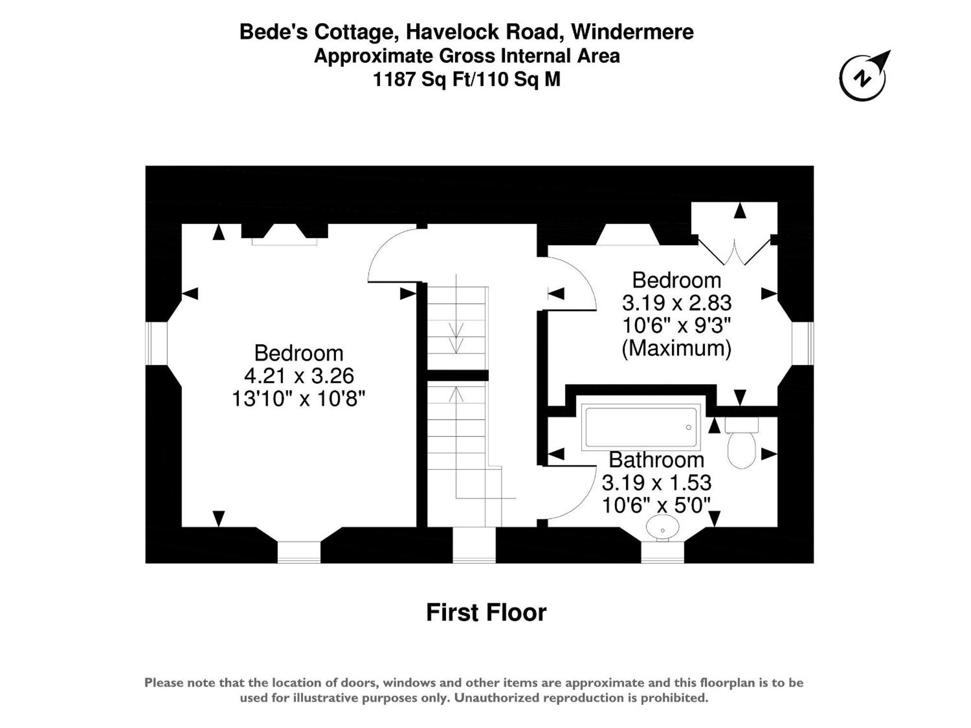 Bedes Cottage Windermere Eksteriør bilde